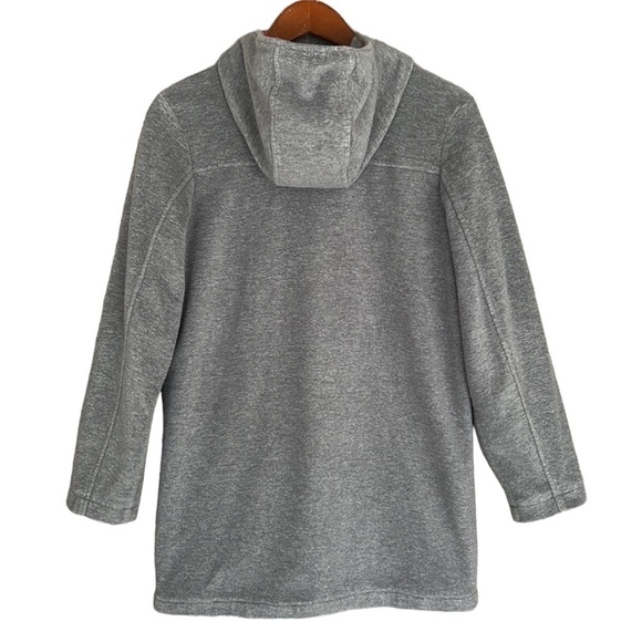 Lands End Kids Hooded Zip Up Toggle Buttons‎ Duffle Style Jacket Coat - Picture 5 of 12